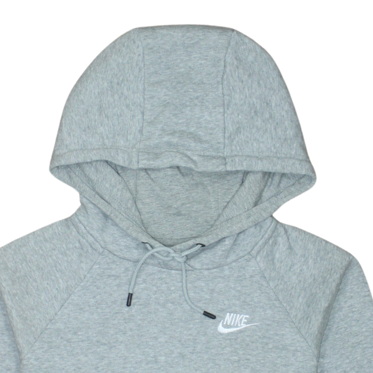Nike Womens Grey XS Pullover Hoodie Cotton Blend Sportswear