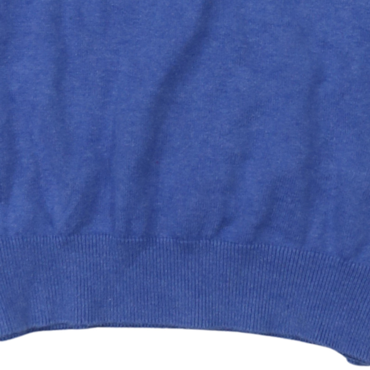 Tommy Hilfiger Men's Blue Cotton 1/4 Zip Jumper Size L