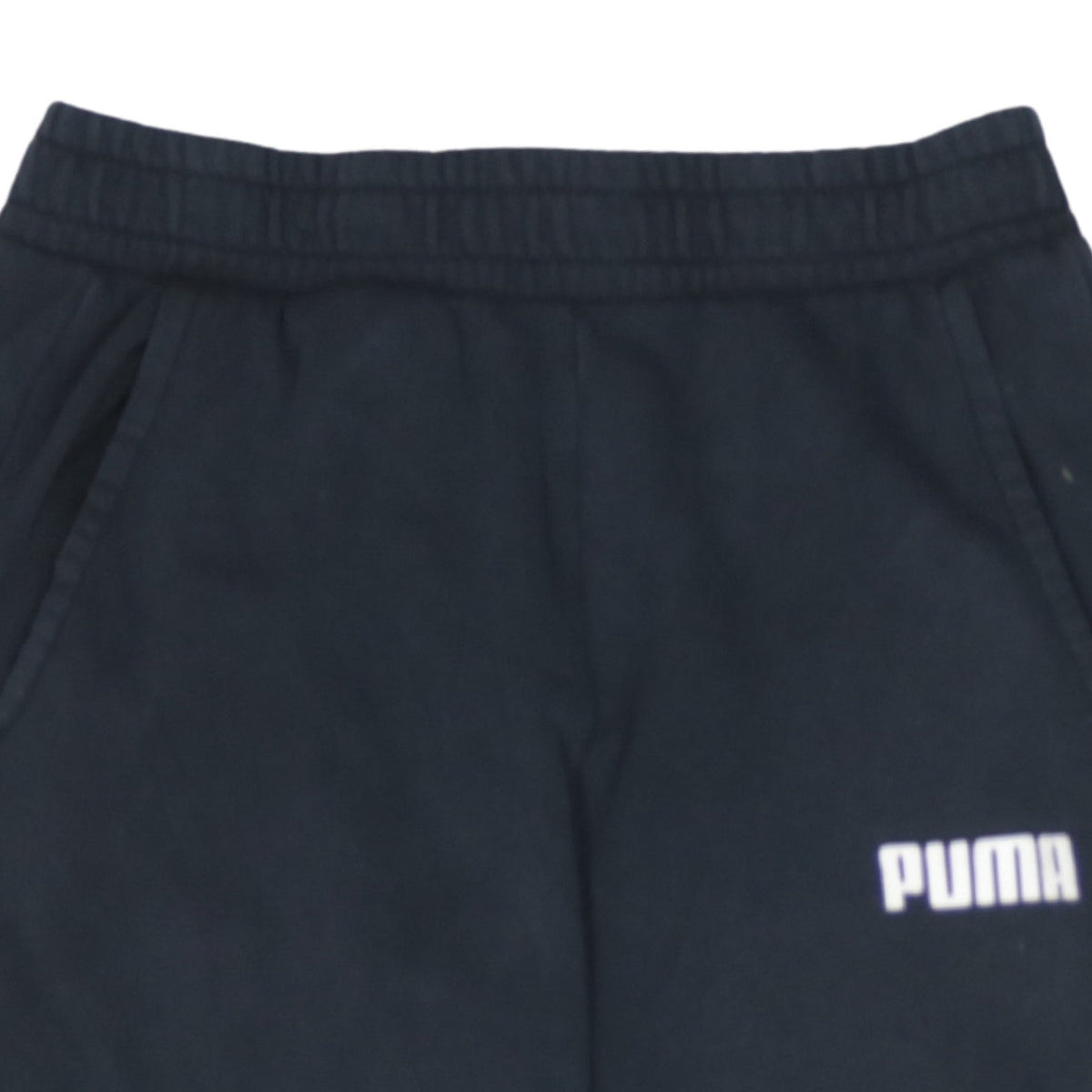 Puma Men's Black Small Fleece Sweatpants Regular Fit