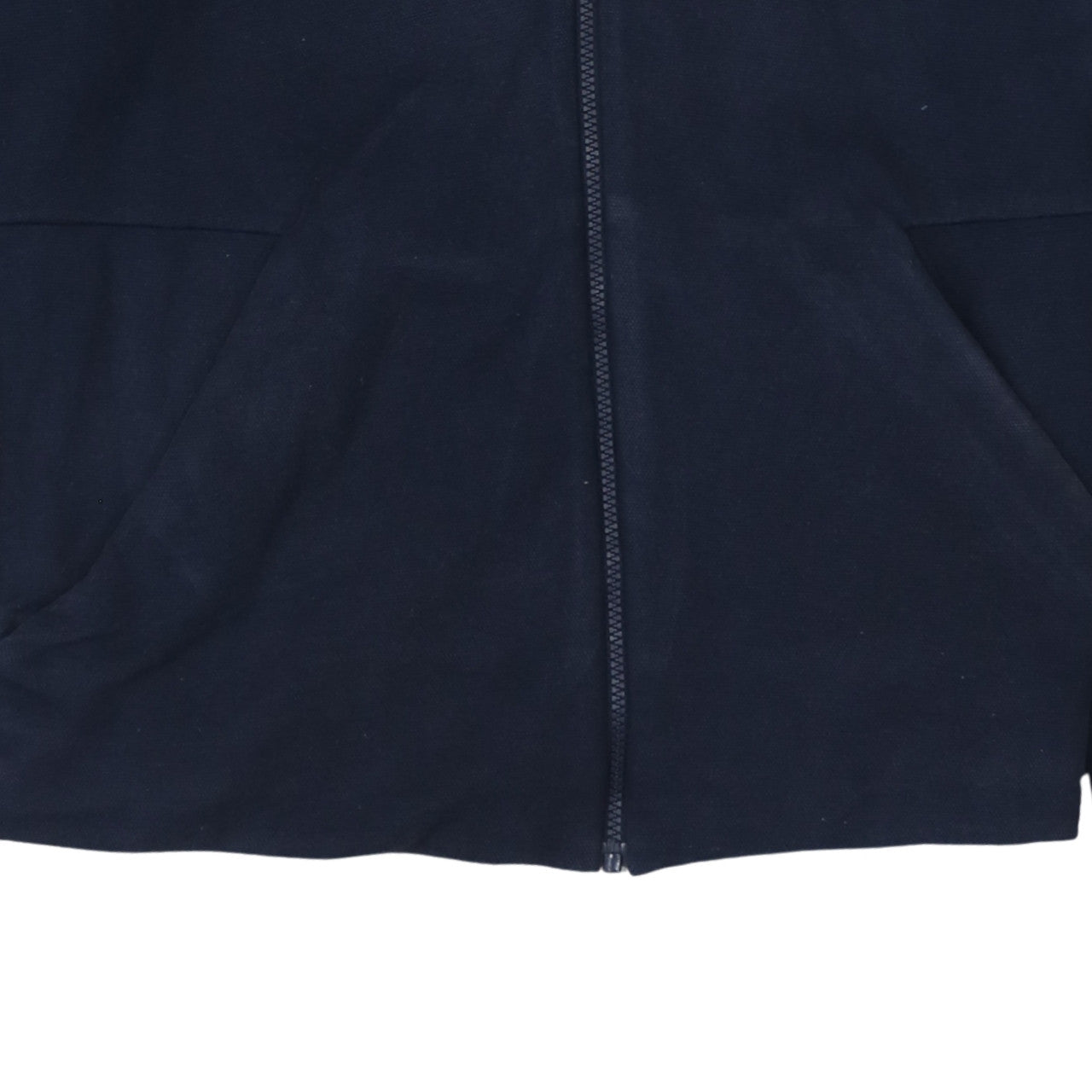 Adidas Men's Blue Full Zip Hoodie Medium Regular Fit Sportswear