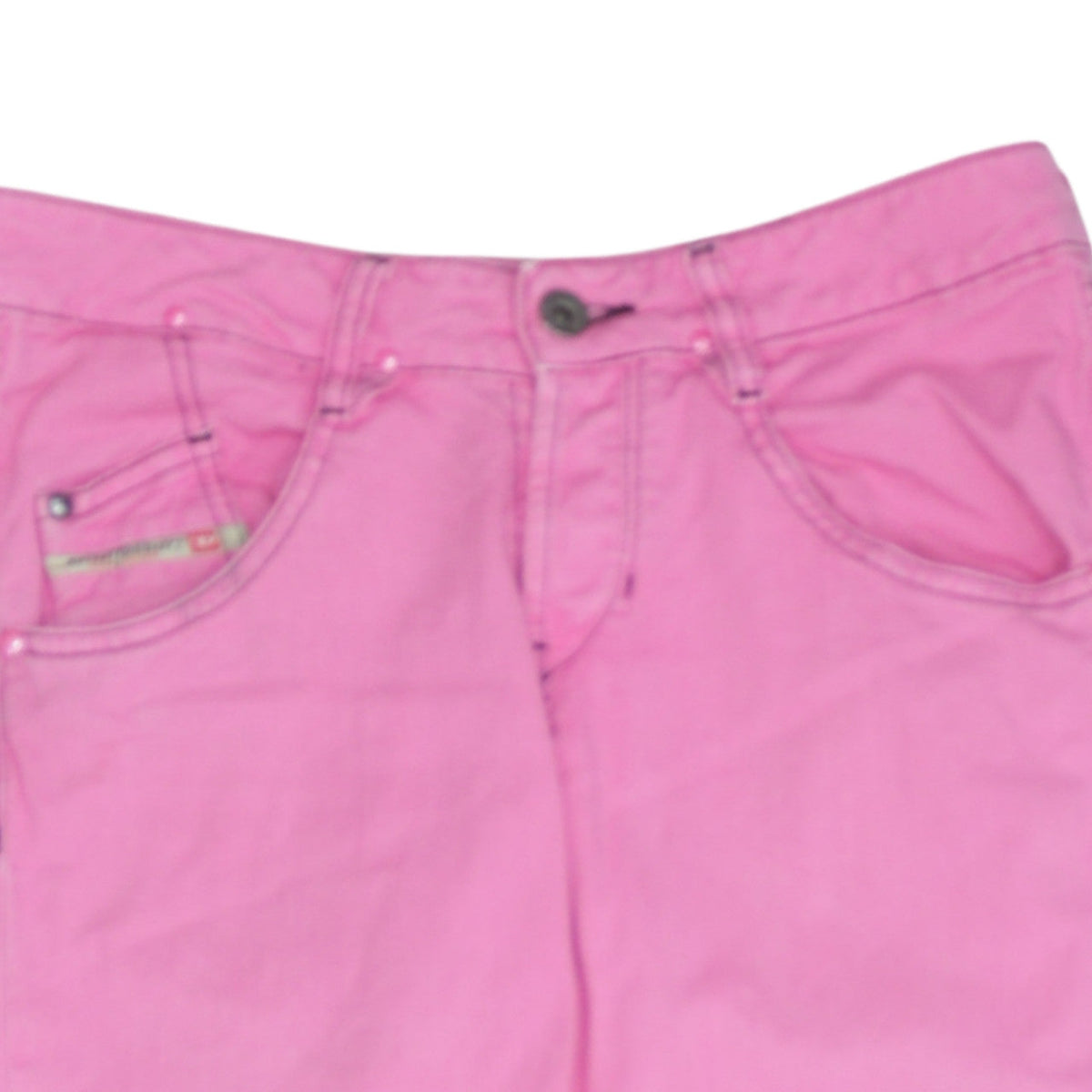 Diesel Womens Pink Skinny Jeans Size 28 Slim Fit Stretch Denim