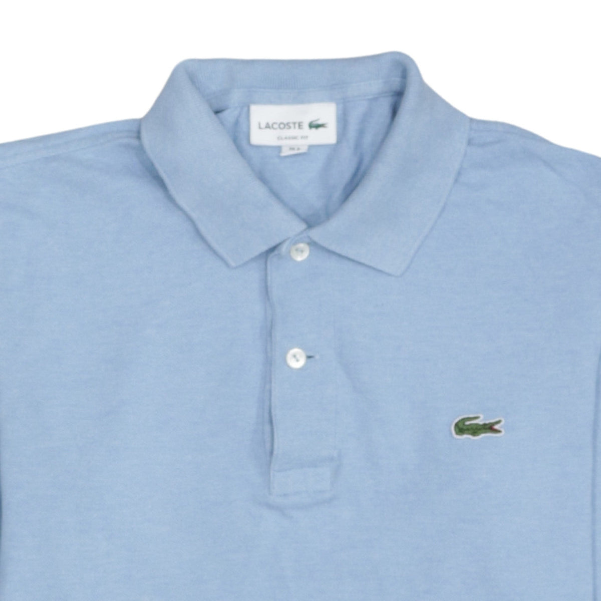 Lacoste Men's Blue Classic Fit Long Sleeve Polo Shirt XS