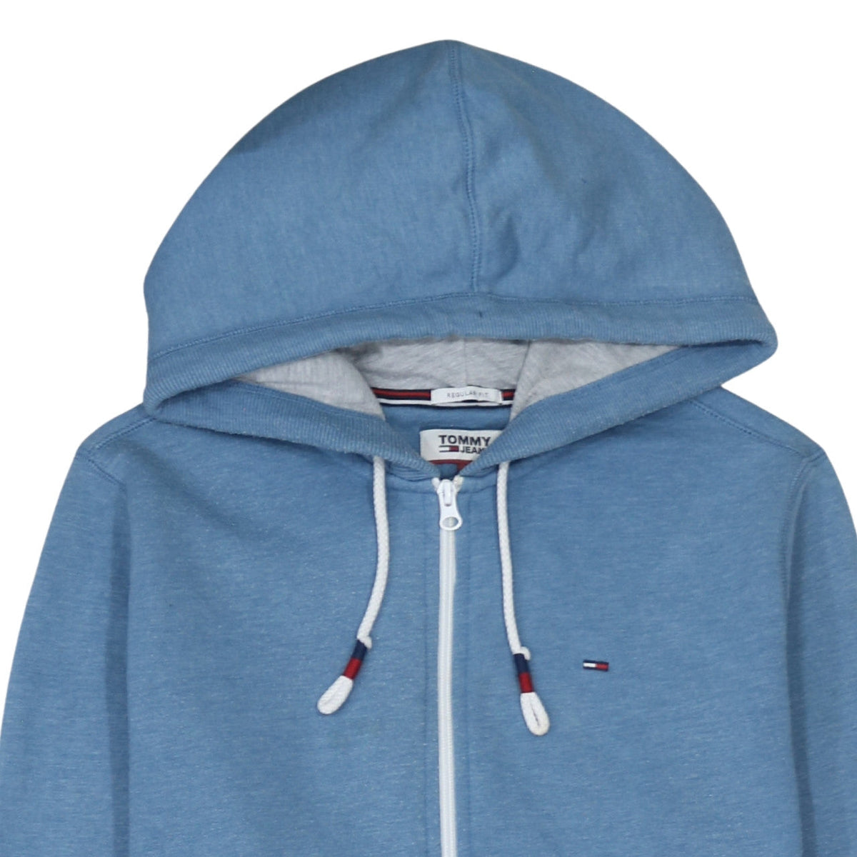 Tommy Jeans Men’s Blue Full Zip Hoodie M Regular Fit