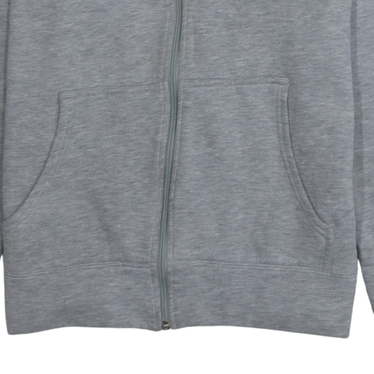 Lacoste Men's Grey Full Zip Hoodie Sweatshirt Size M