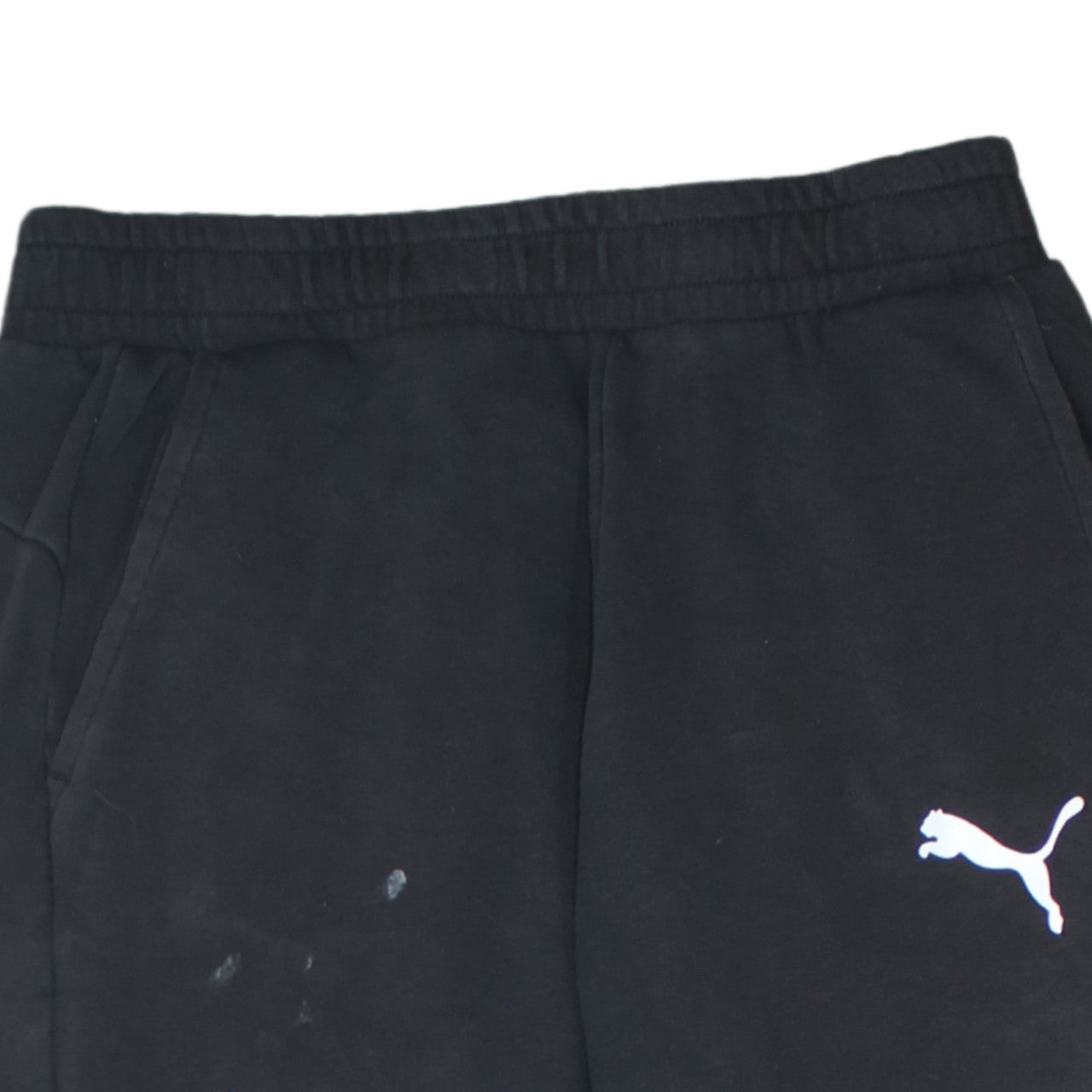 Puma Men Black M Jogger Sweatpants Tapered Fit Activewear
