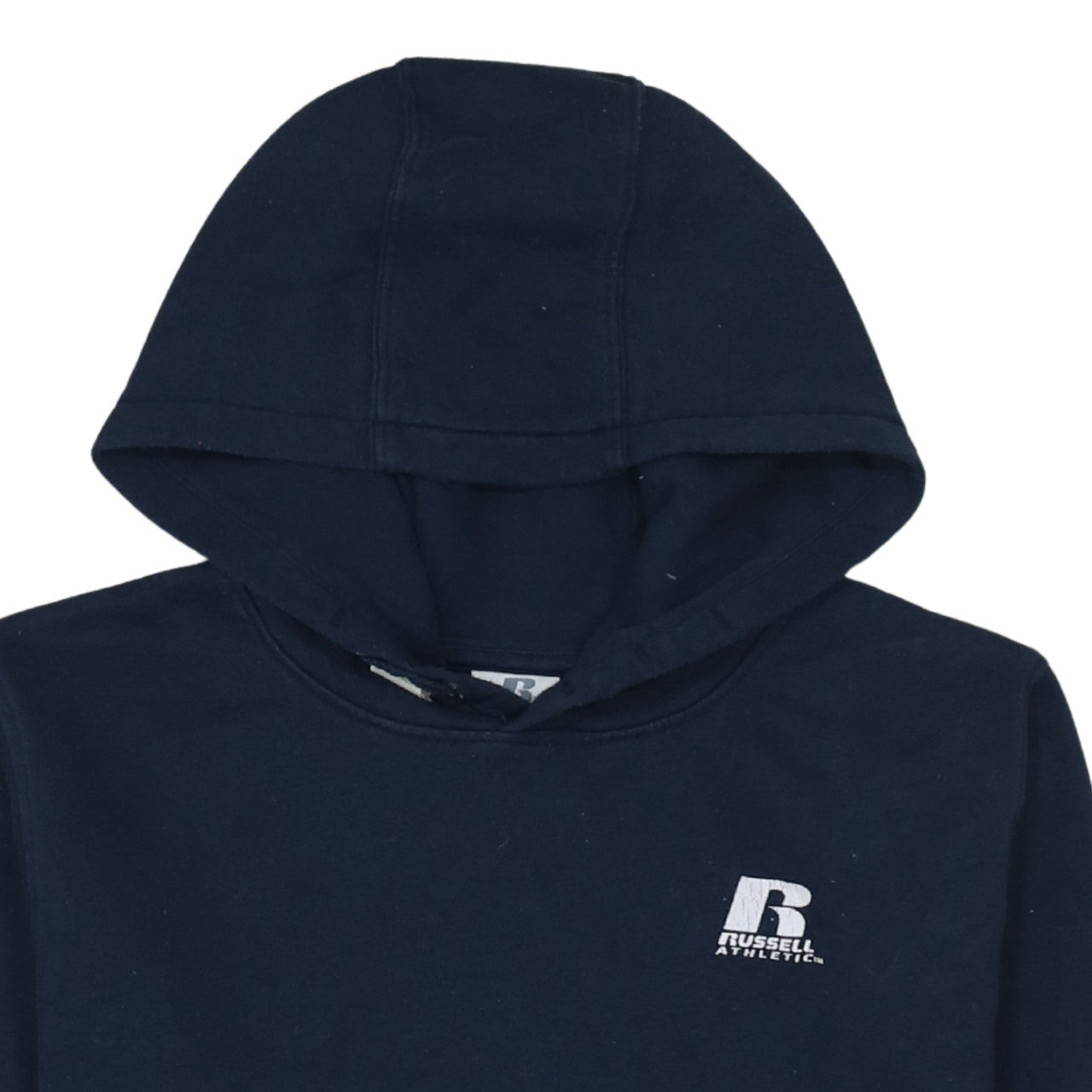 Russell Athletic Teens Blue Pullover Hoodie 14 Plus Fleece Logo