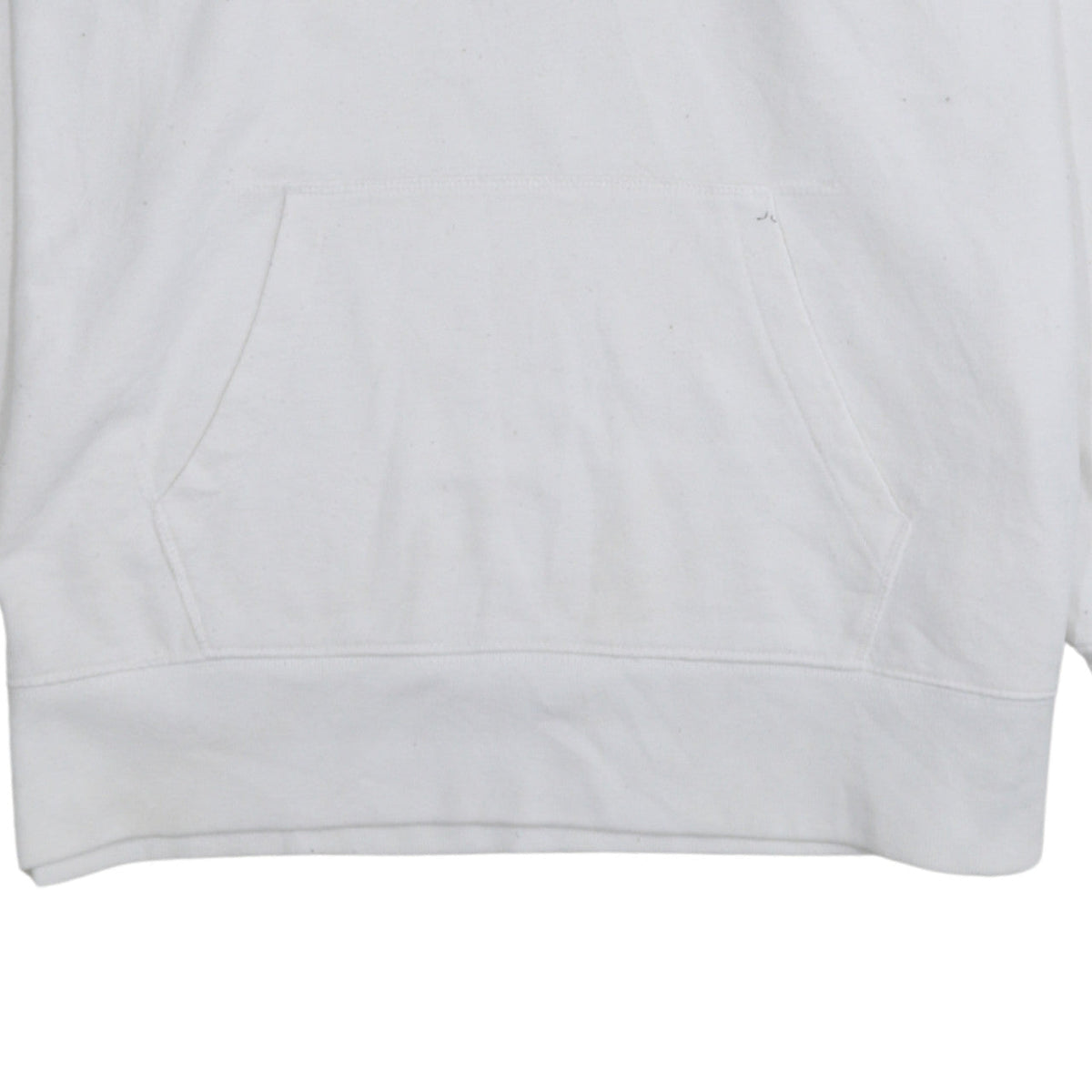 Levi's Men's White Pullover Hoodie Medium Logo Fleece Sweatshirt