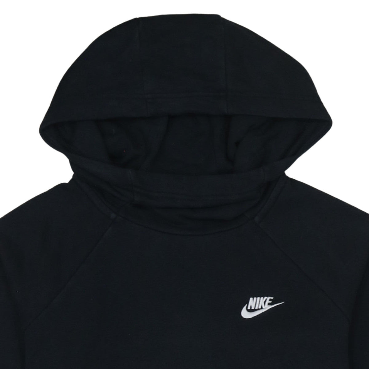 Nike Men’s Black Pullover Hoodie S Regular Fit Fleece Sweatshirt