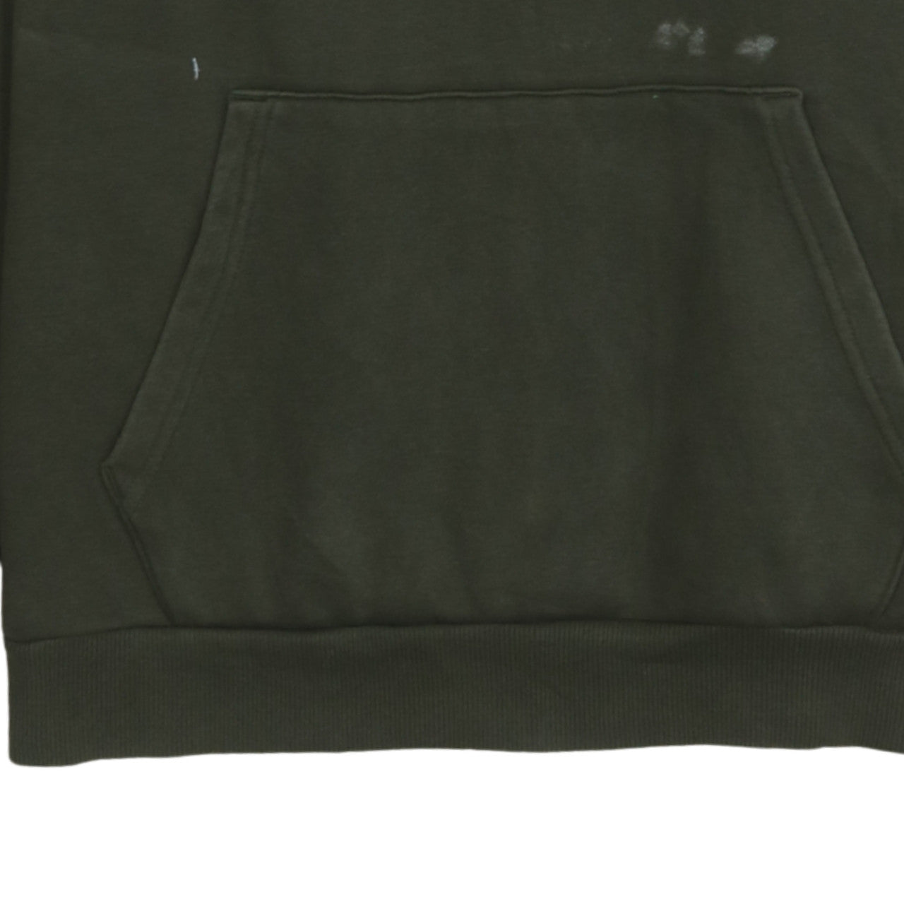 Puma Men's Green Medium Pullover Hoodie Logo Sportswear