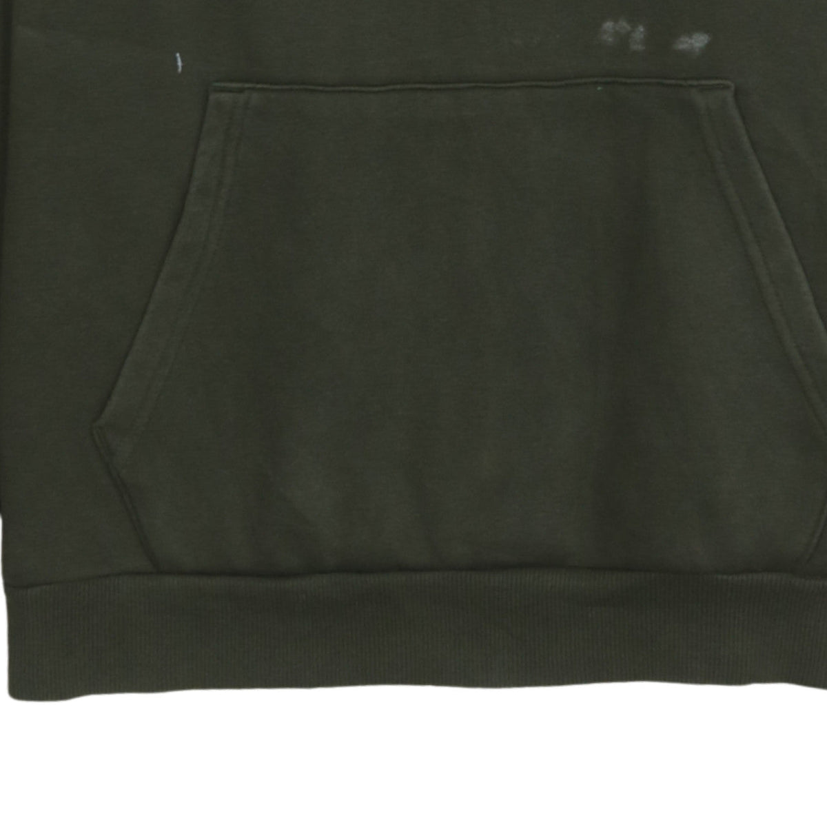 Puma Men's Green Medium Pullover Hoodie Logo Sportswear