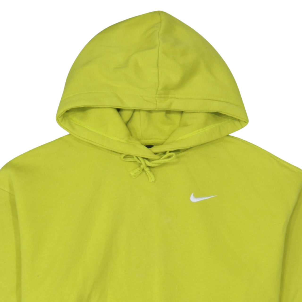 Nike Men's Green Pullover Hoodie Medium Regular Fit Sportswear