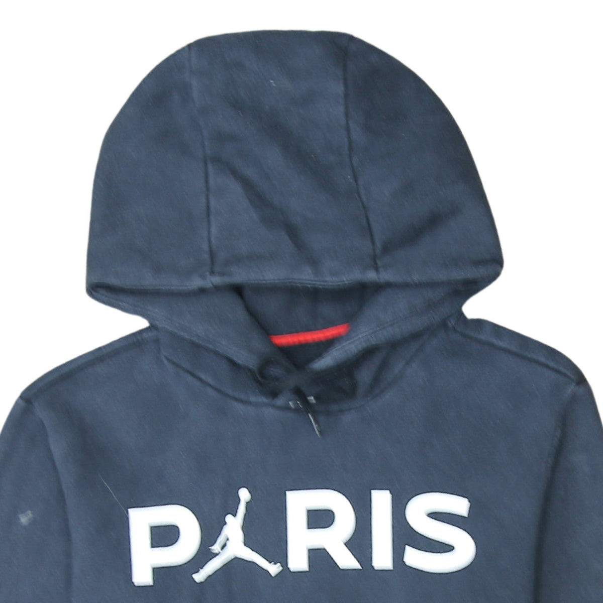 Jordan Paris Mens Blue Pullover Hoodie Size L Sports Fleece