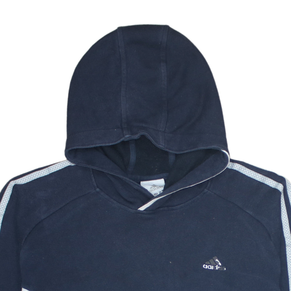 Adidas Men's Blue Pullover Hoodie S Regular Fit Sports Fleece