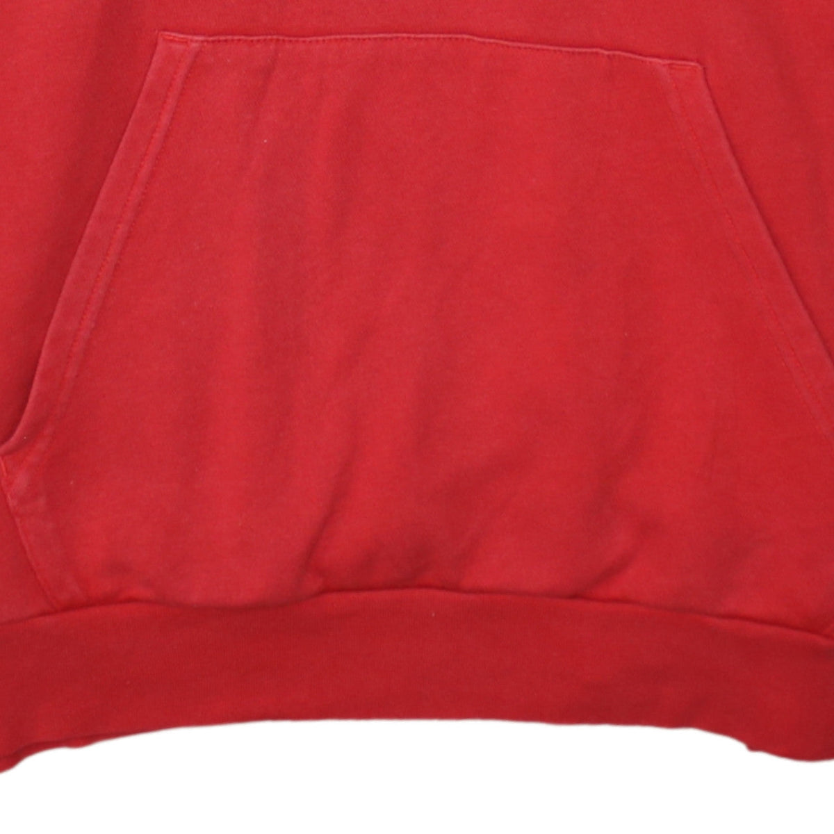 adidas Men's Red Pullover Hoodie Size L Embroidered Logo