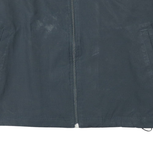Nike Men's Black XL Windbreaker Jacket with Red Logo