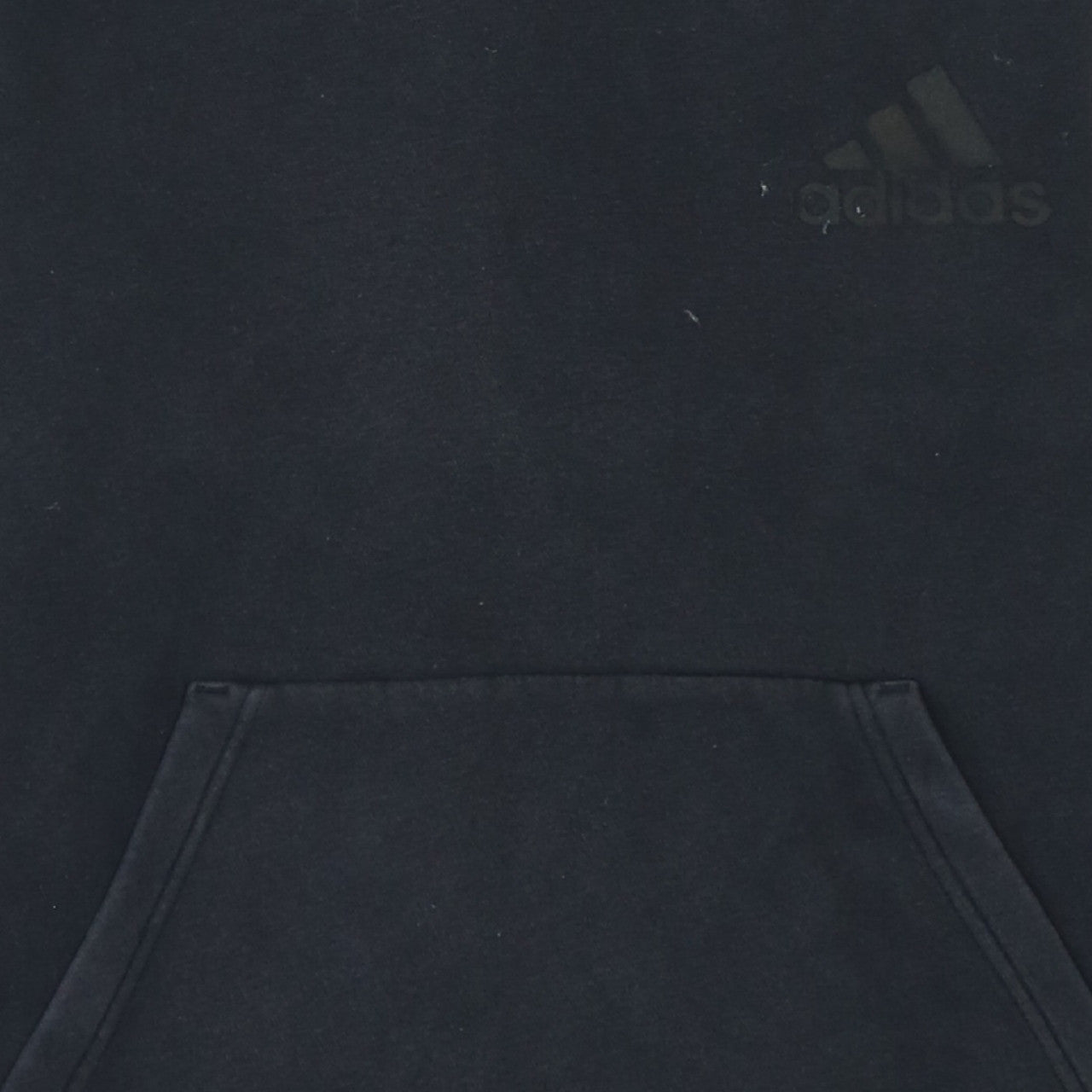 Adidas Boys Black Pullover Hoodie 13-14 Years Classic 3-Stripes Design