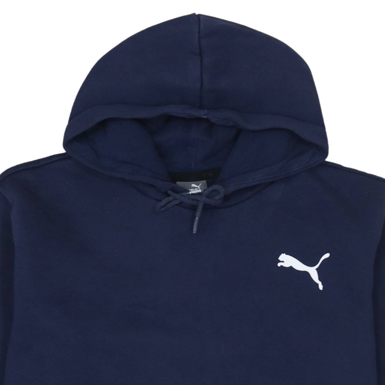 Puma Men’s Blue Pullover Hoodie L Regular Fit Sports Fleece