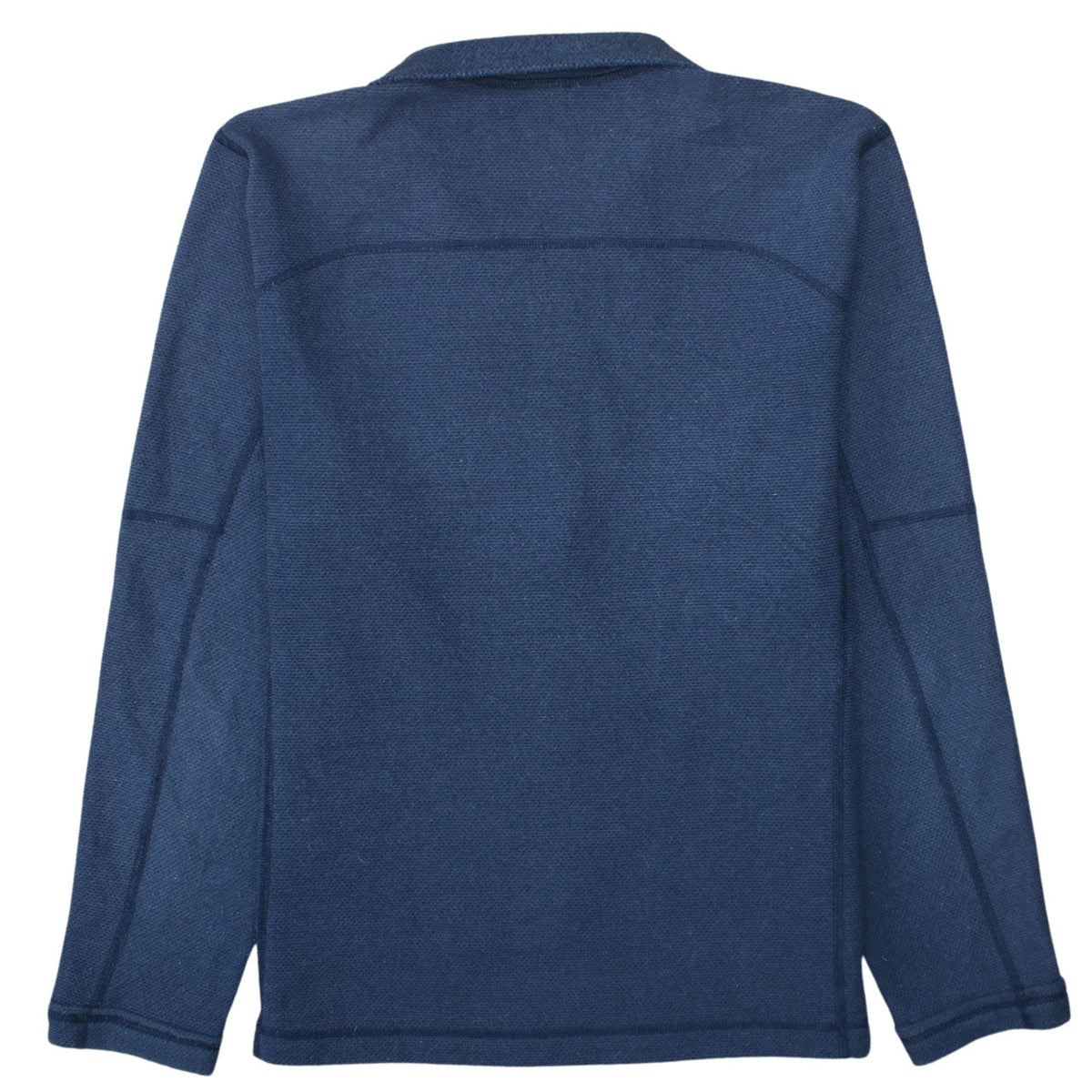 The North Face Men's Blue Full Zip Fleece Sweatshirt Size S