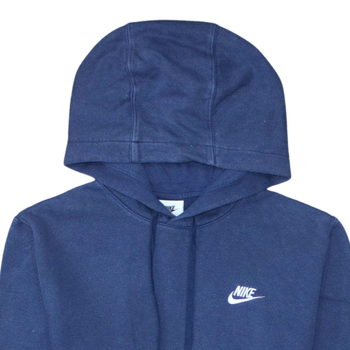 Nike Men's Blue Pullover Hoodie XS Logo Fleece Sportswear