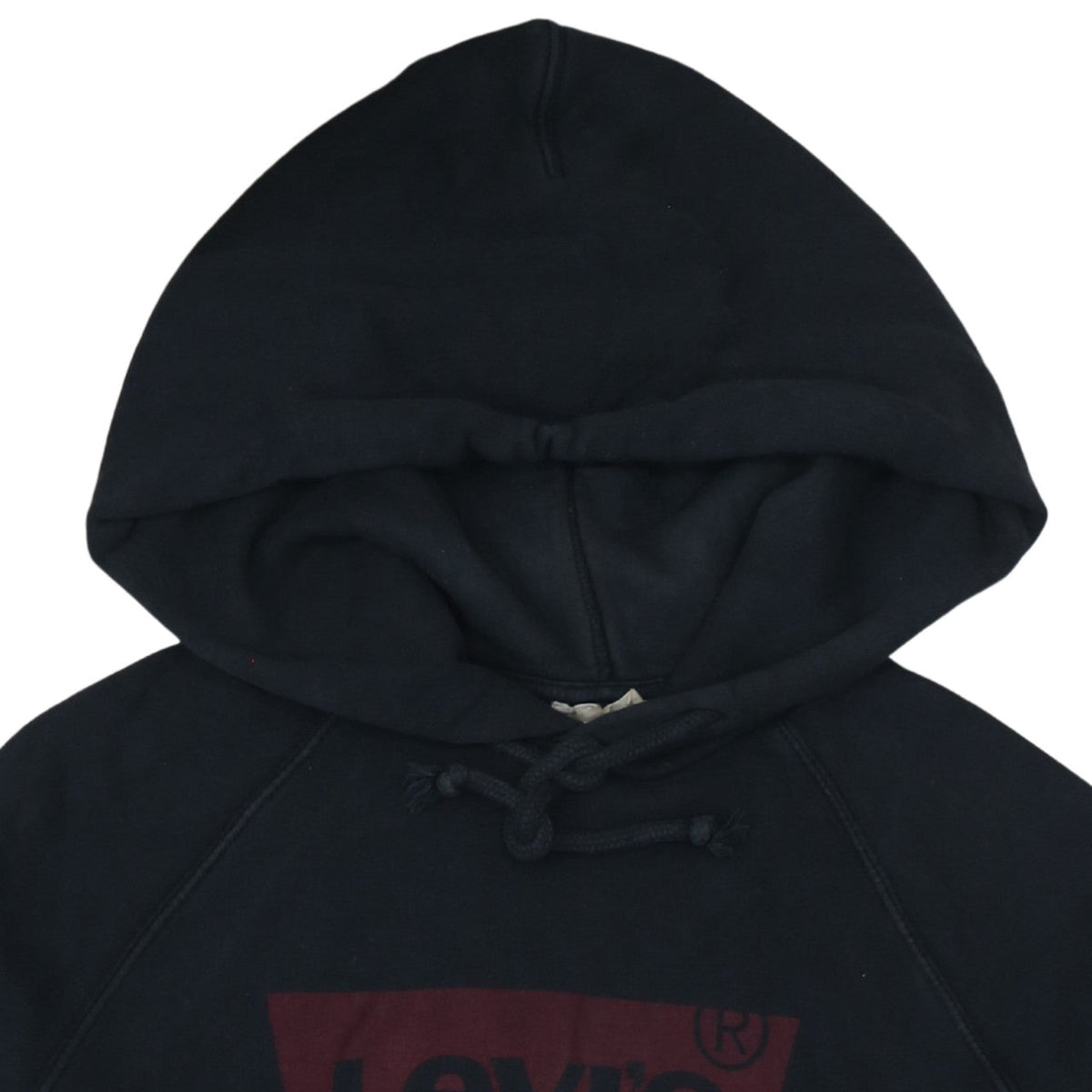 Levi's Men's Black Pullover Hoodie M Classic Logo Fleece