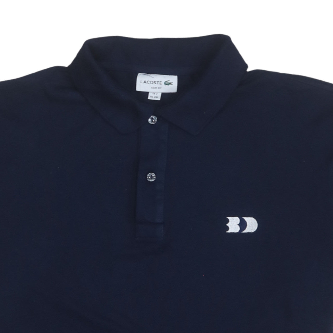 Lacoste Men's Blue Slim Fit 2XL Cotton Piqué Polo Shirt