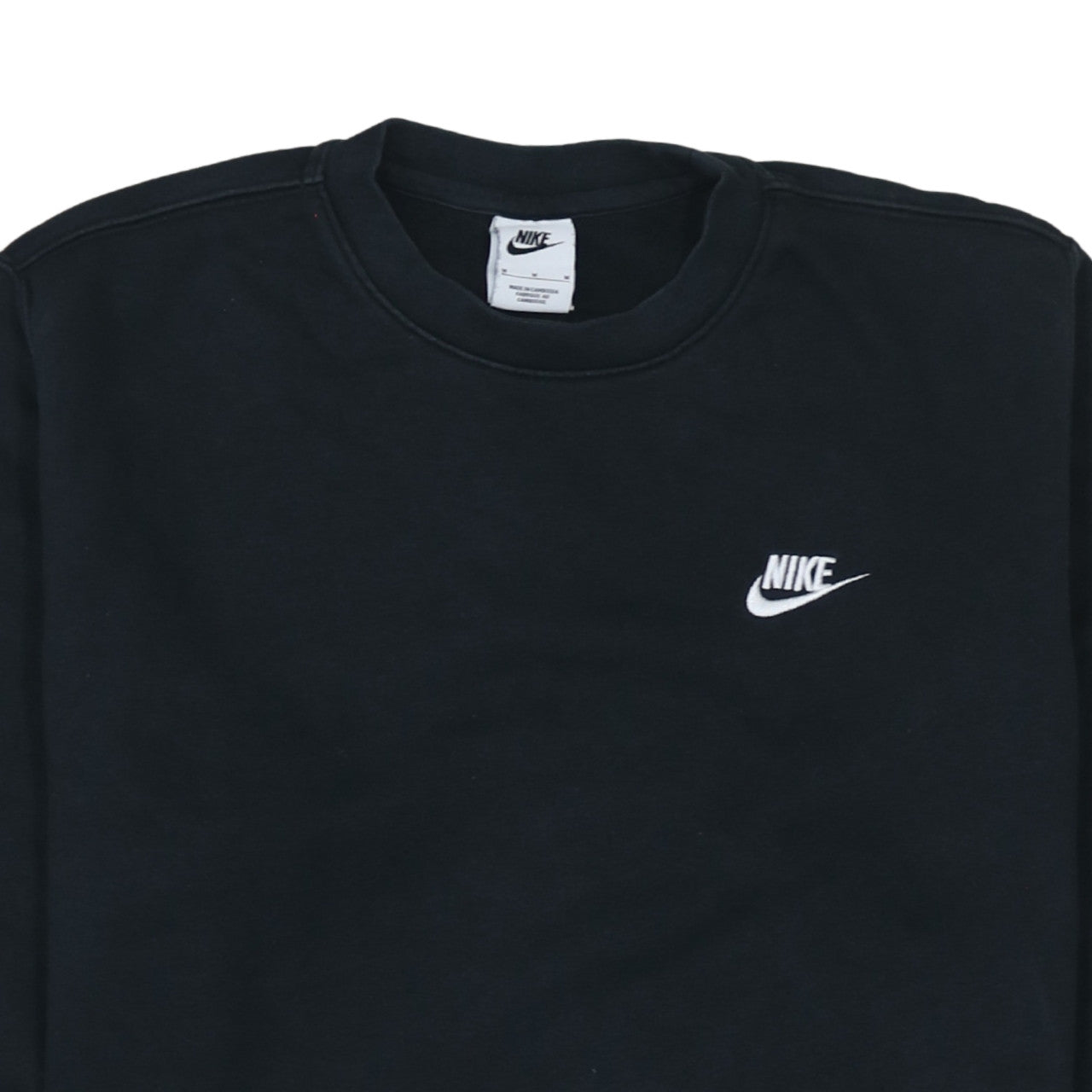 Nike Men's Black Pullover Crew Neck Sweatshirt M