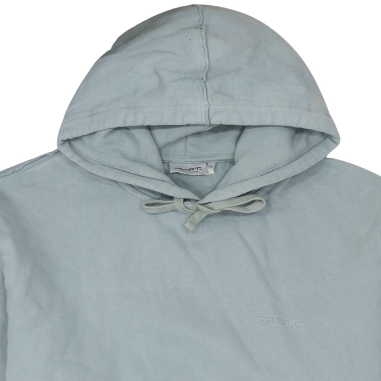 Carhartt Men's Blue Cotton Pullover Hoodie Size L