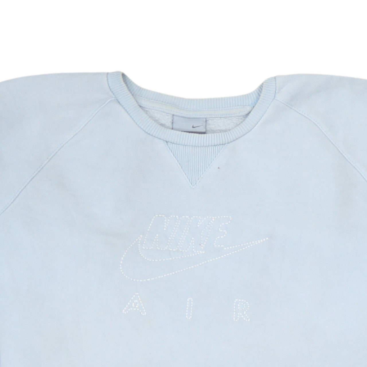 Nike Girls Blue Air Sweatshirt Size 14-15 Years Pullover Crew Neck