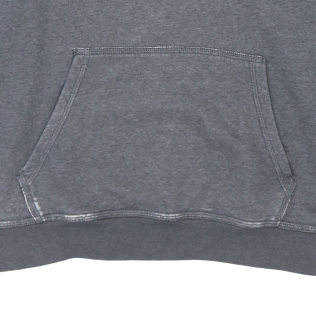Nike Men's Grey Pullover Hoodie Large Regular Fit Fleece Sweatshirt
