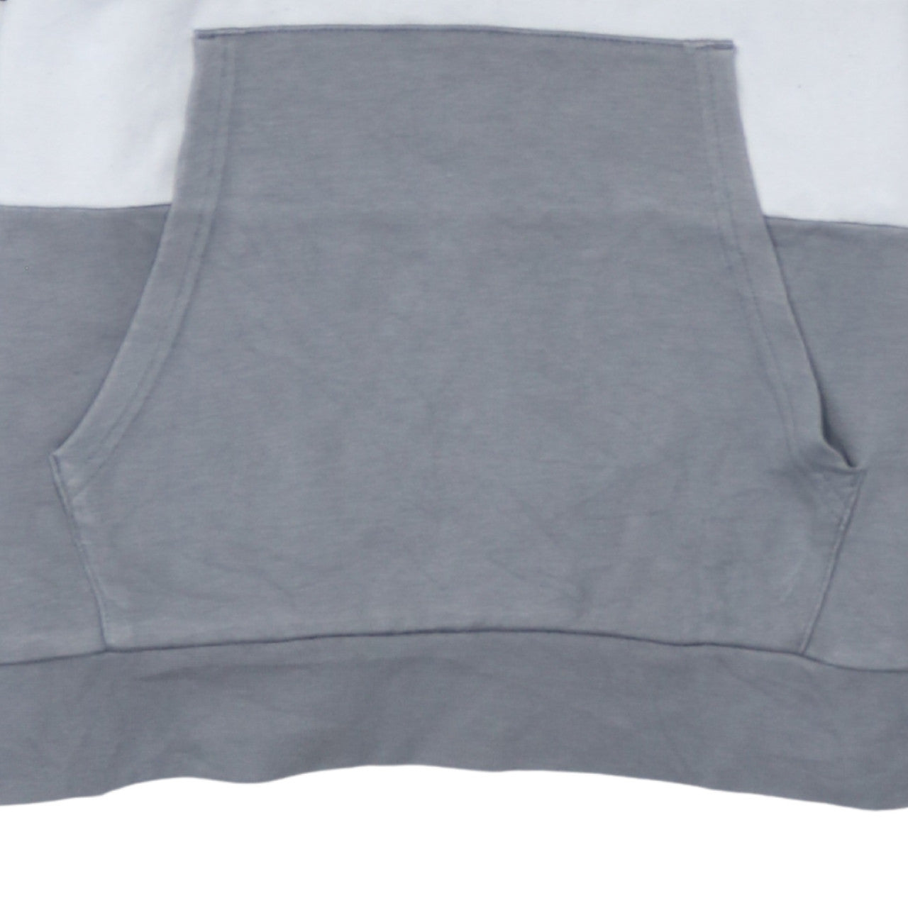 Champion Boys Colourblock 2XL Black Grey Pullover Hoodie Sweatshirt
