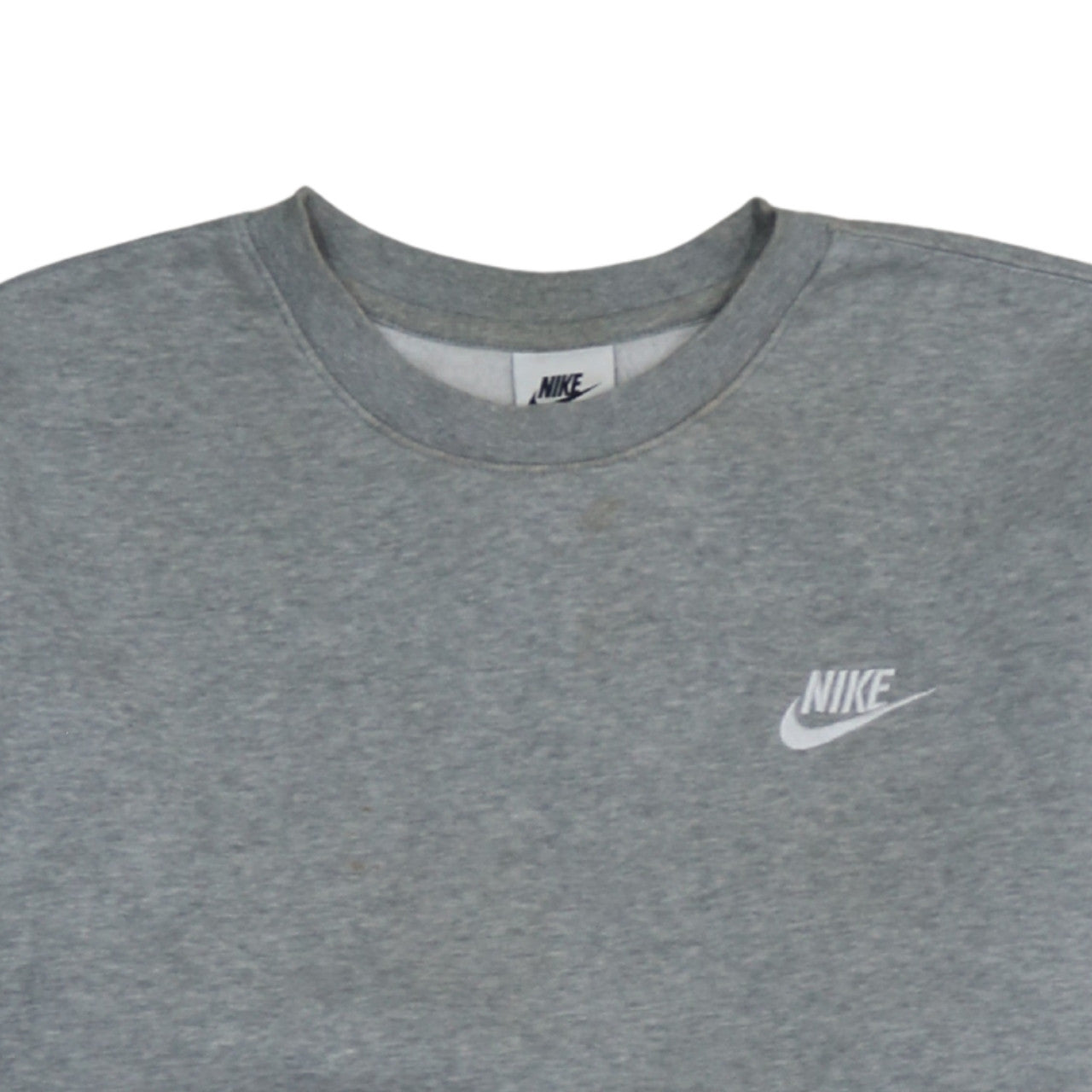 Nike Men's Grey XS Crew Neck Pullover Sweatshirt