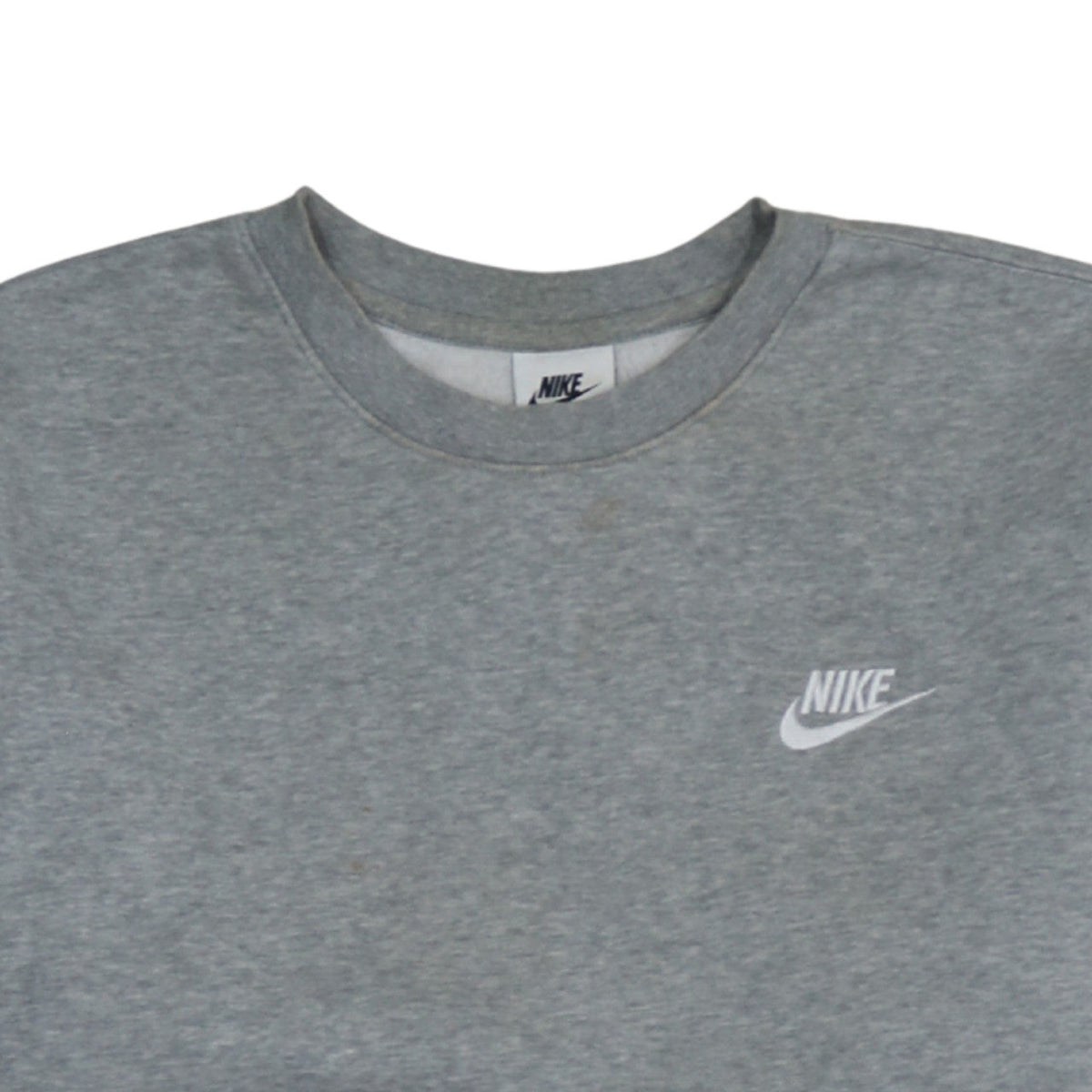 Nike Men's Grey XS Crew Neck Pullover Sweatshirt
