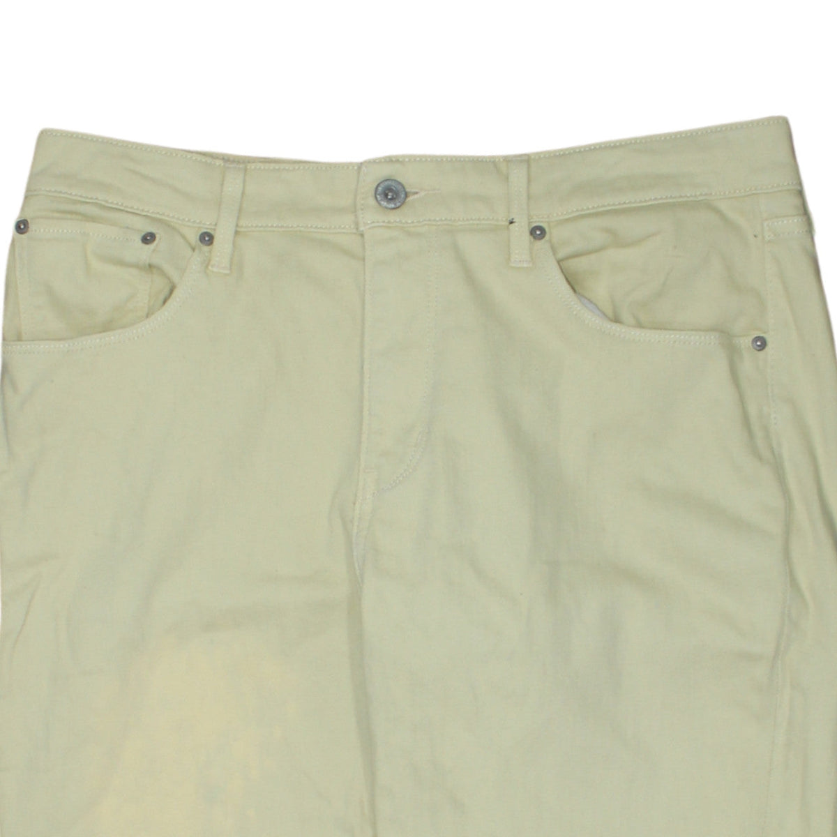 Levi's Women's Beige High Rise Demi Curve Straight Jeans Size 31