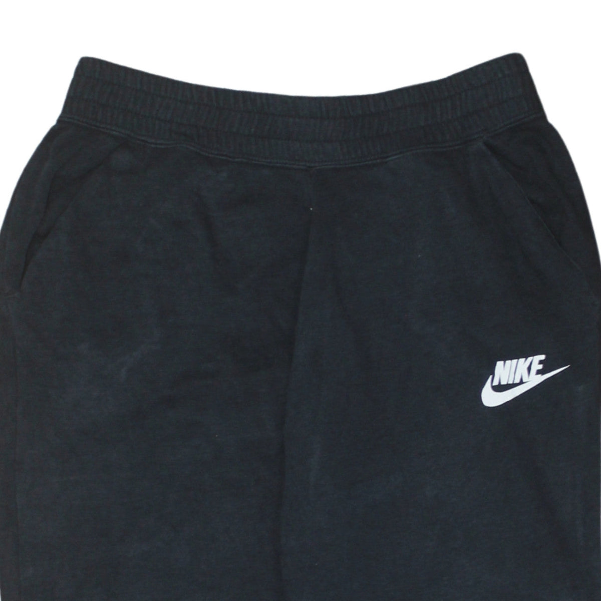 Nike Men's Black Regular Fit Tapered Sweatpants S
