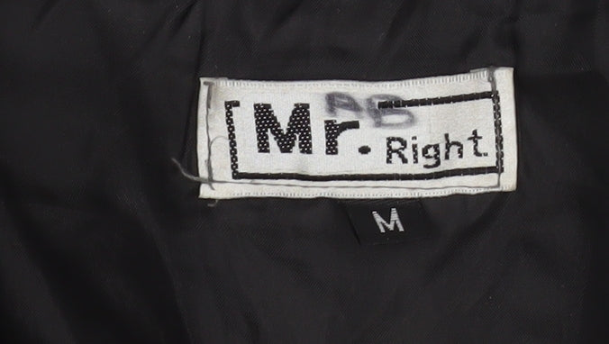 Mr. Right Boys Grey M Quilted Puffer Jacket Lightweight Winter Coat