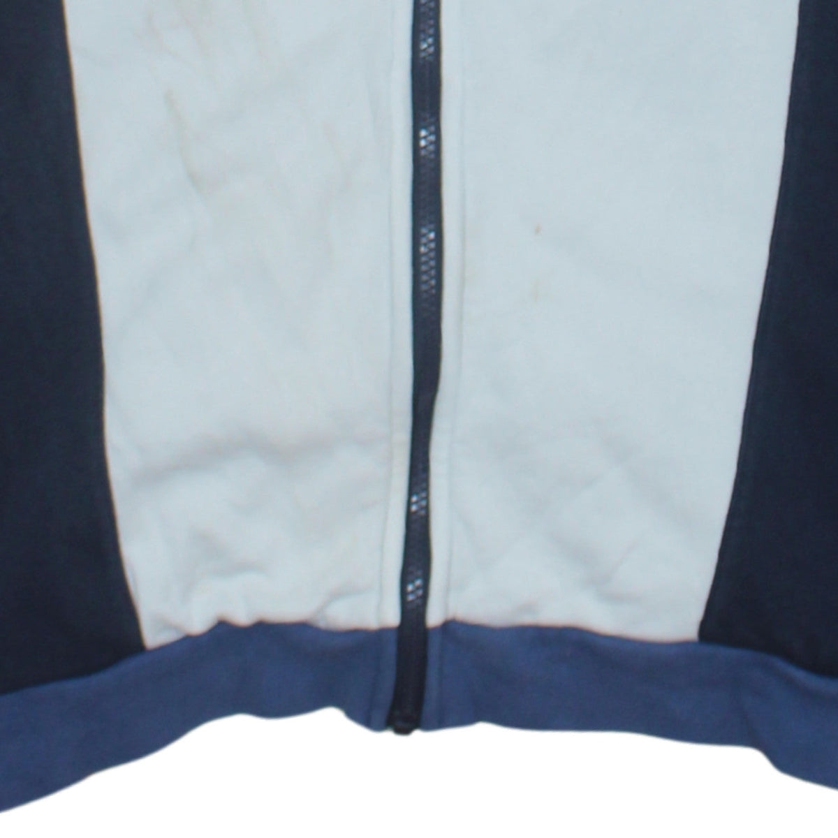 Nike Boys Blue XL Full Zip Colourblock Hoodie Sweatshirt
