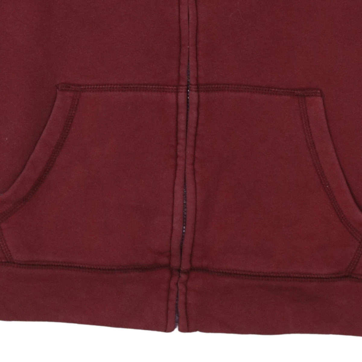 Tommy Hilfiger Men's Red Full Zip Cotton Sweatshirt L