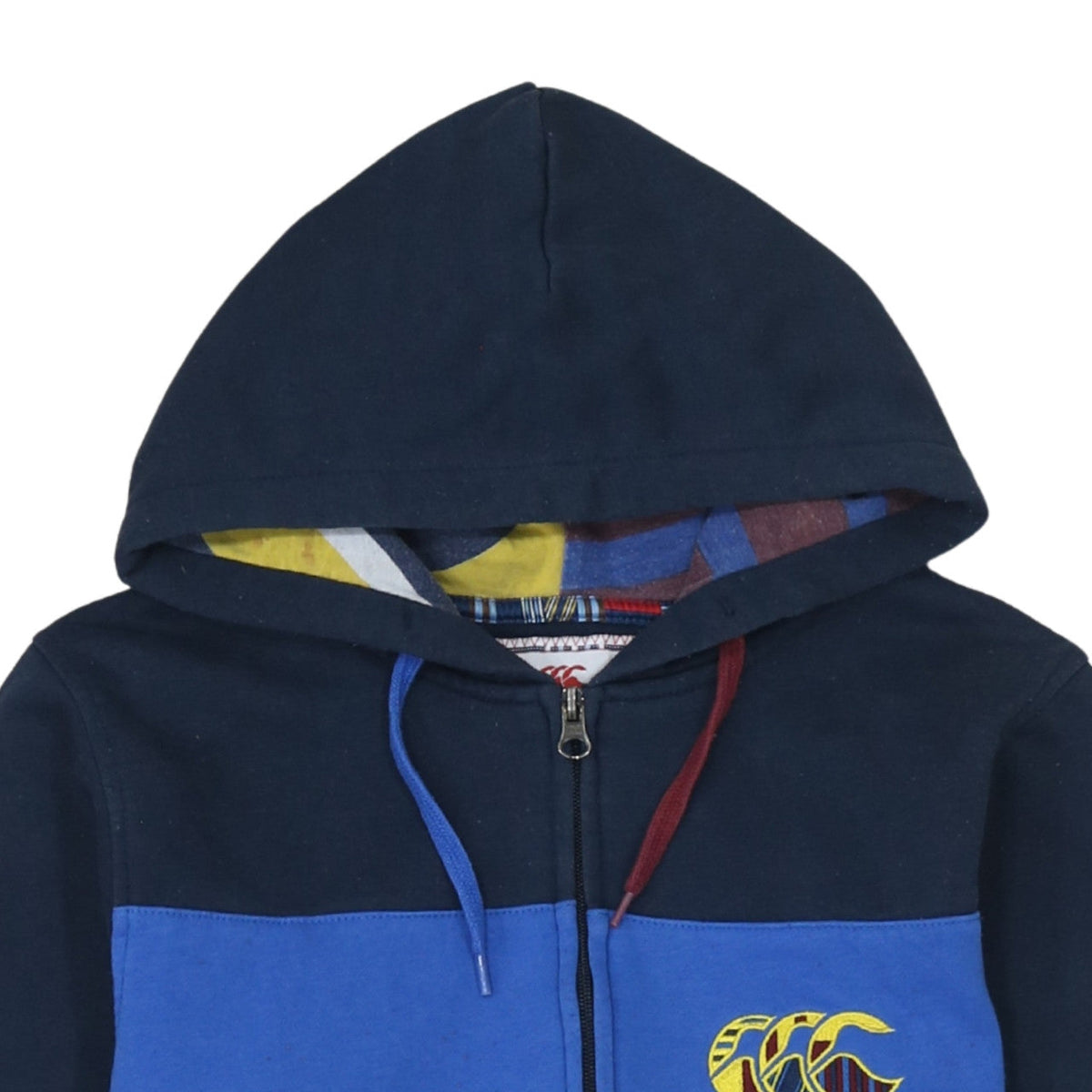 Canterbury Boys Navy Blue Full Zip Hoodie Size 14 Years Uglies Rugby
