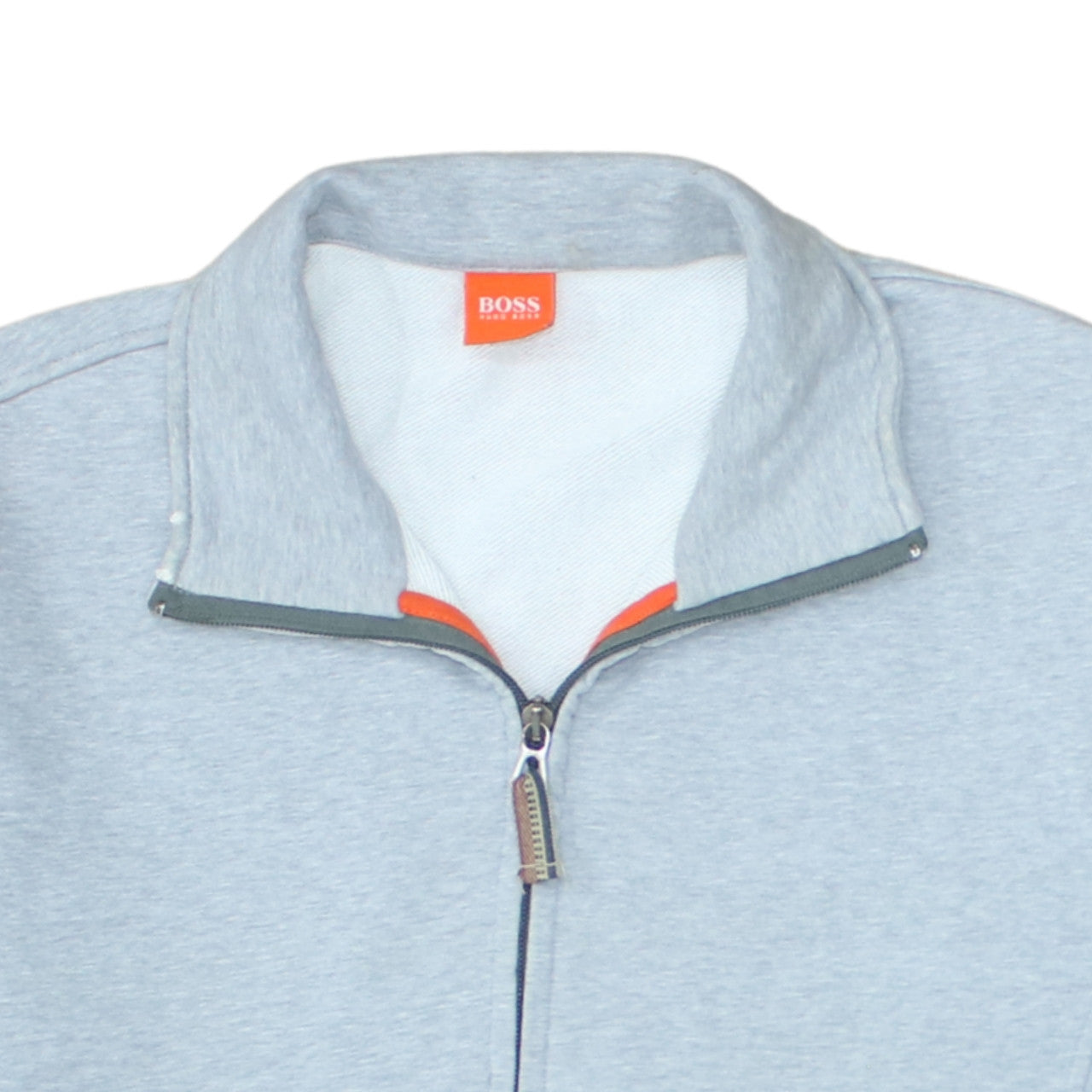 Hugo Boss Men's Grey Full Zip Sweatshirt XL Regular Fit