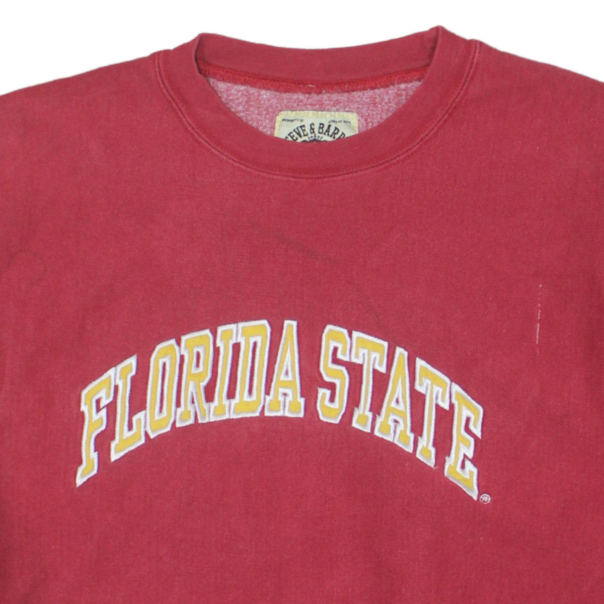 Steve & Barry's Men’s Red Florida State Pullover Sweatshirt Size S