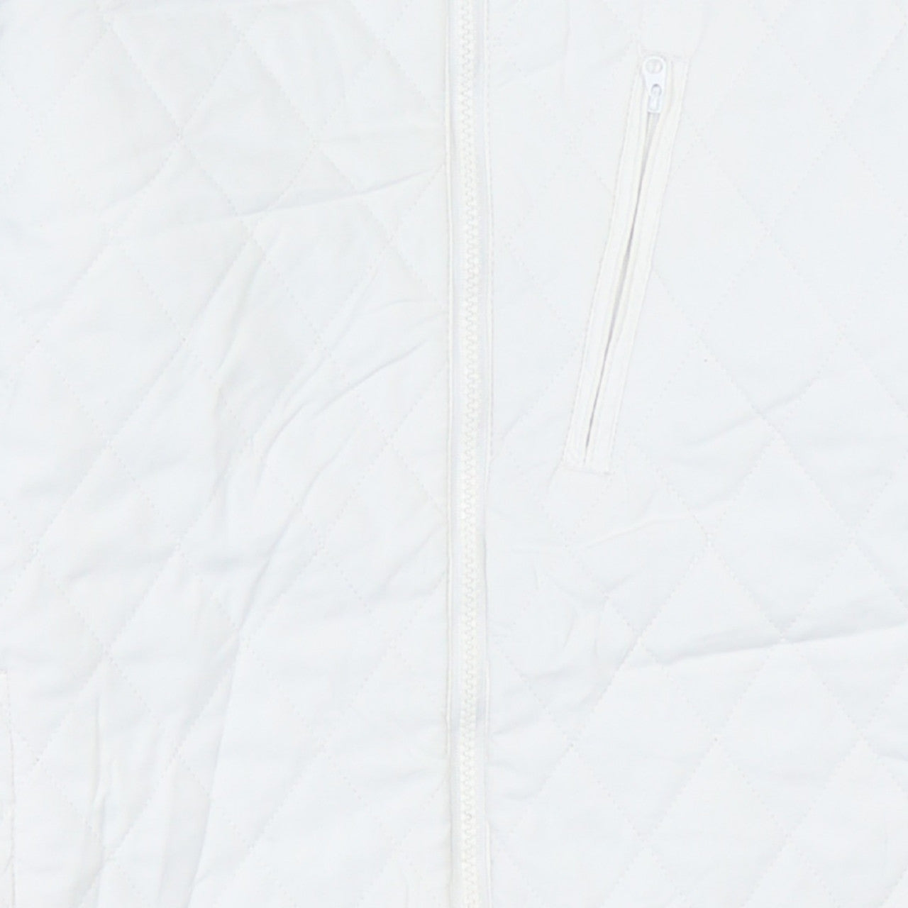 Columbia Women's White Quilted Interchange Jacket Size M