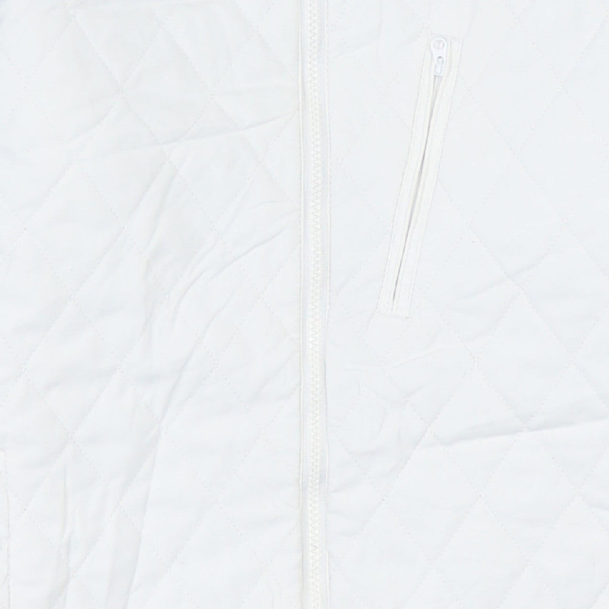 Columbia Women's White Quilted Interchange Jacket Size M