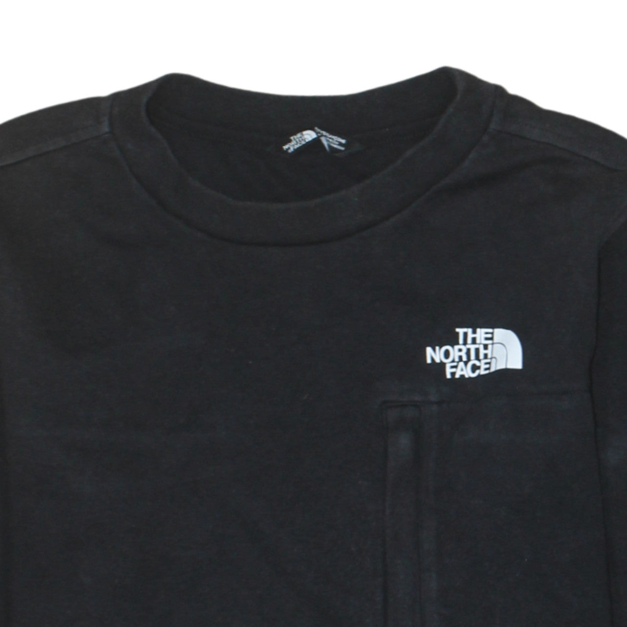 The North Face Boys Black Crew Neck Pullover Sweatshirt 12-13 Years