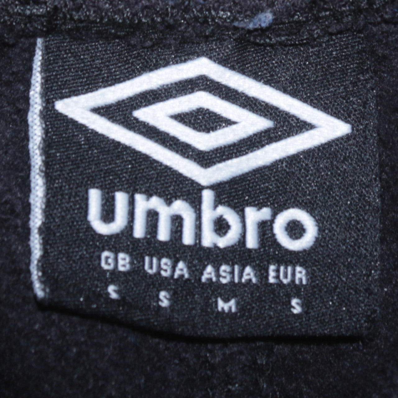 Umbro Womens Black Jogger Sweatpants Size S Fleece Lined Casual