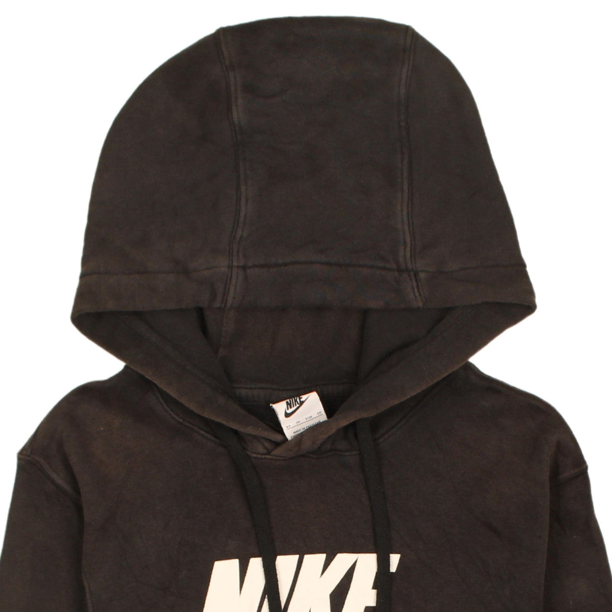 Nike Men's Black XS Pullover Hoodie Fleece Logo Sportswear