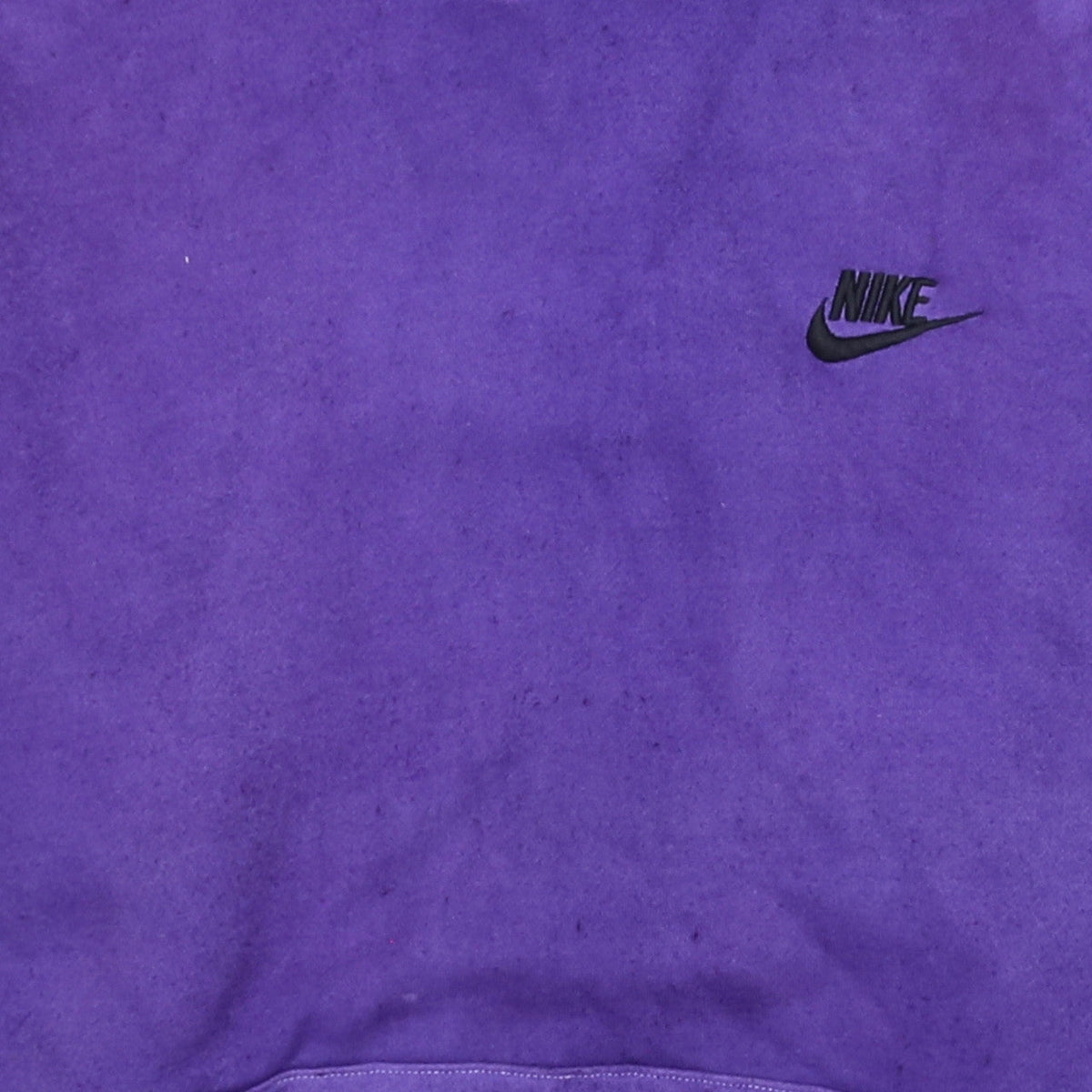 Nike Women's Purple Pullover Hoodie Small Logo Sweatshirt