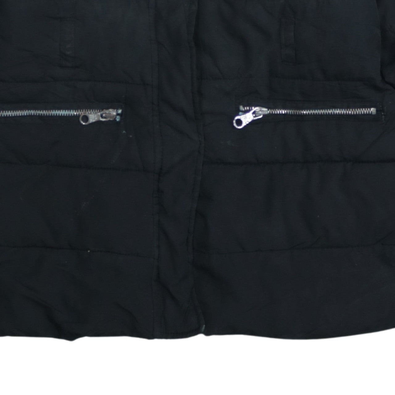 U.S. Polo Assn. Men's Black Hooded Puffer Jacket Size S