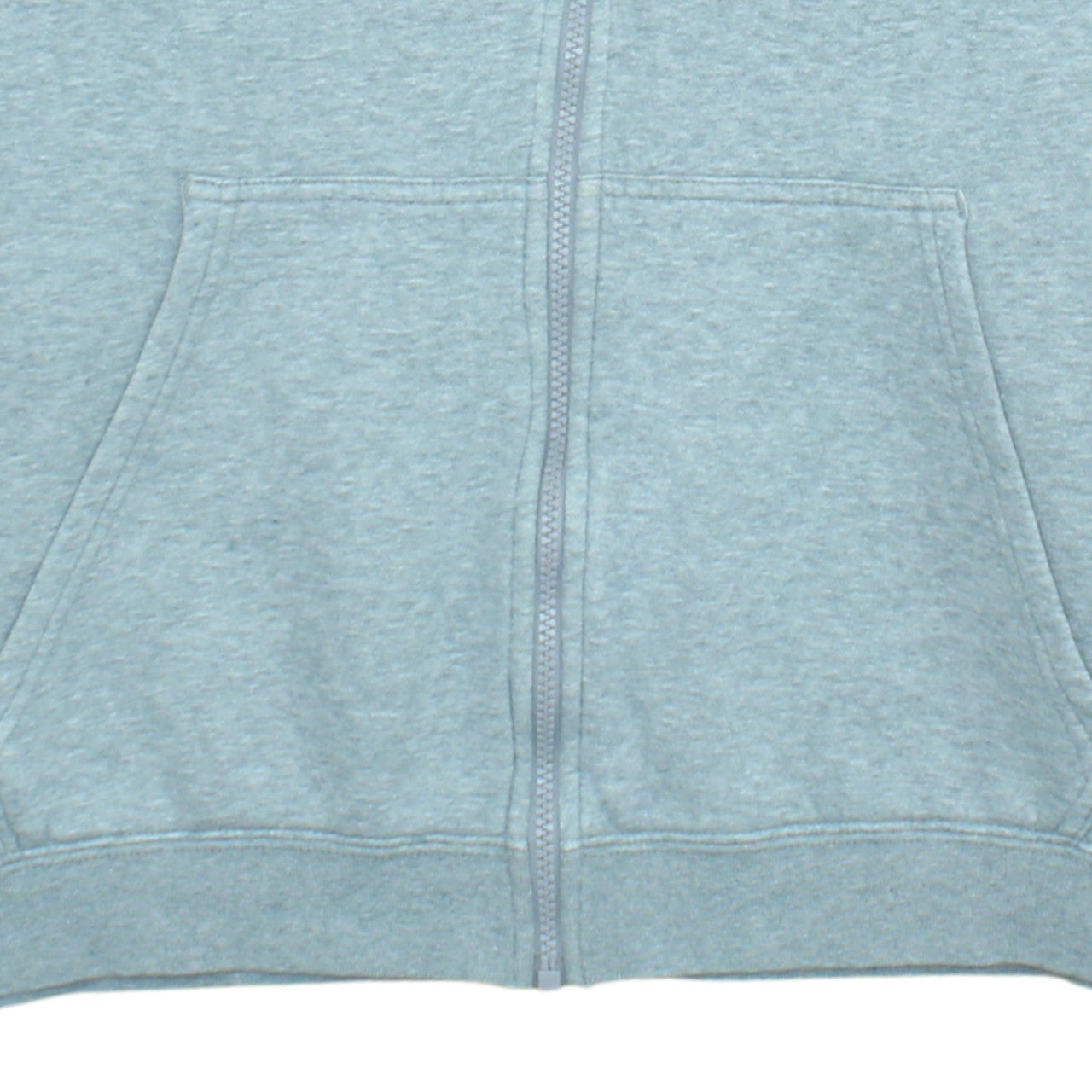 Nike Men's Grey Full Zip Hoodie XL Sportswear Fleece Sweatshirt