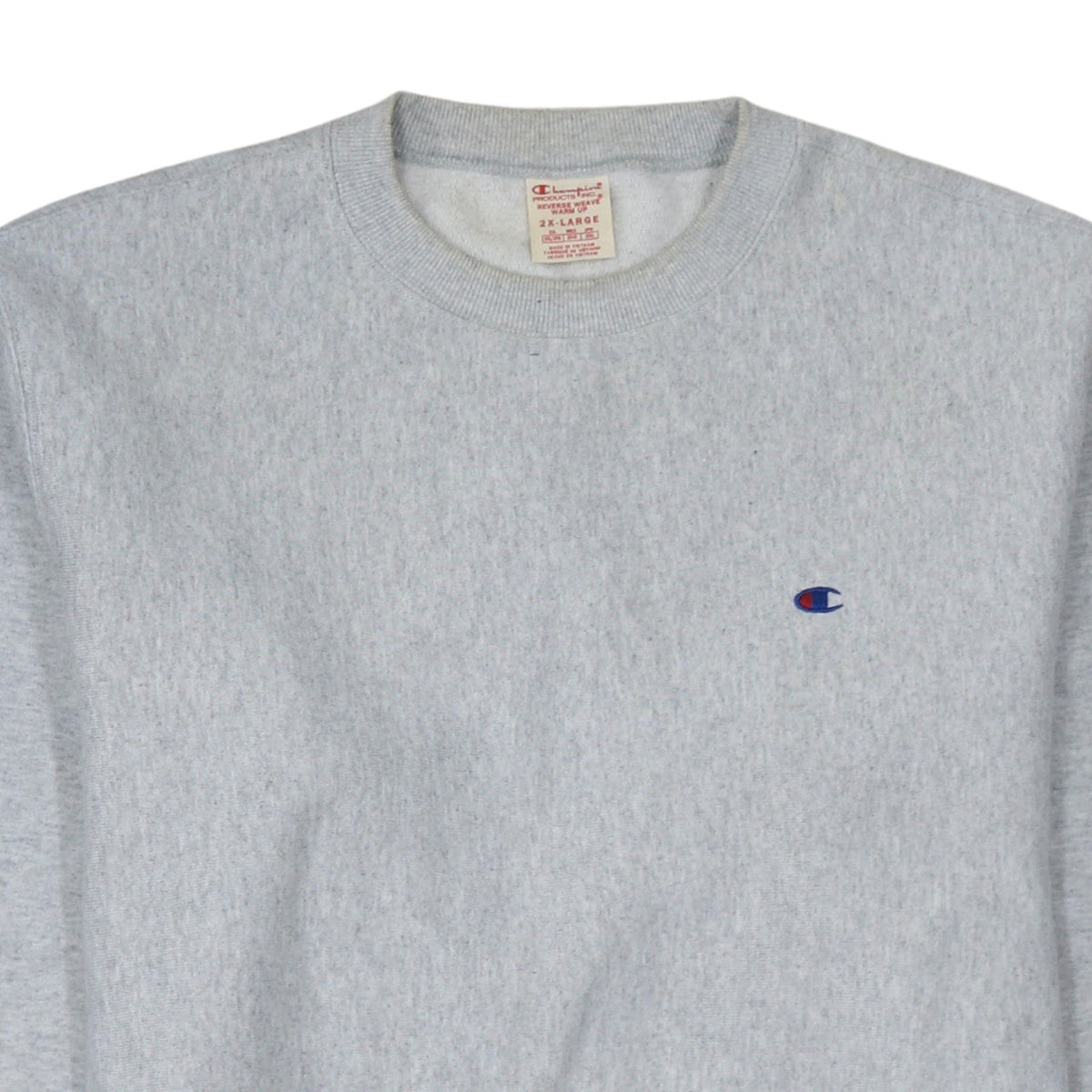 Champion Men's Grey 2XL Pullover Crew Neck Sweatshirt