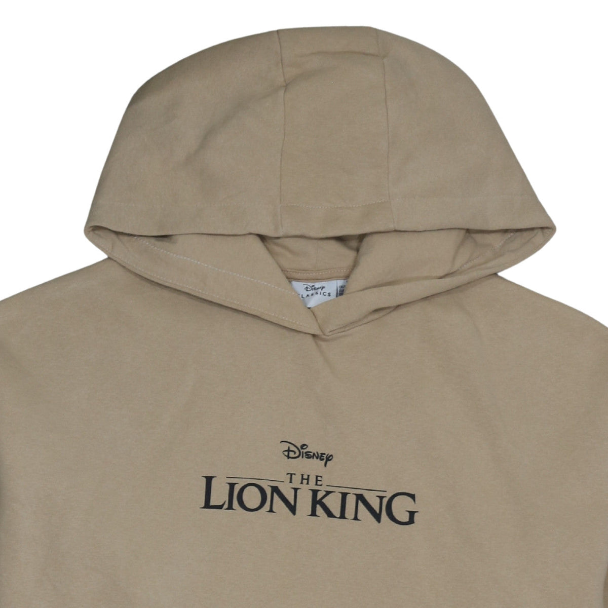 Disney Classics Women's Beige The Lion King Pullover Hoodie Size M